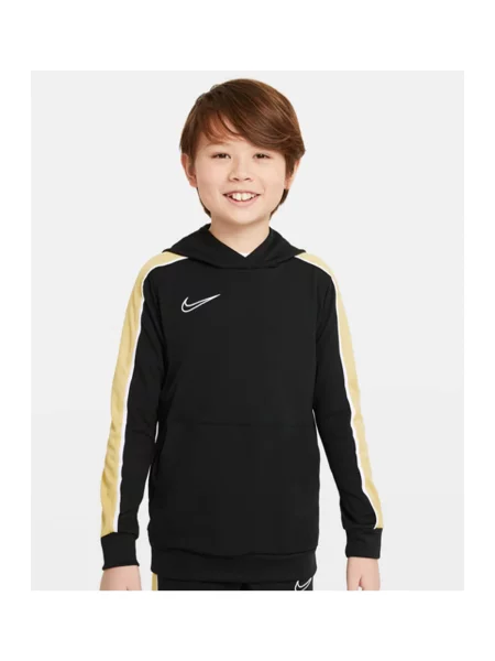NIKE Športová mikina žltá / čierna biela