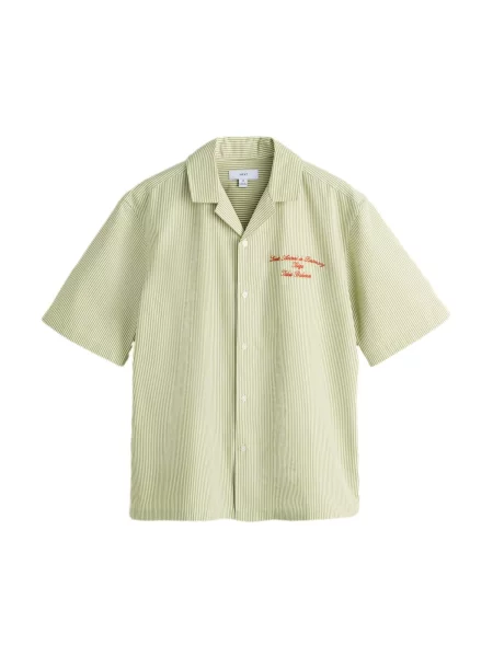 Next Košile olivová / červená třešeň bílá