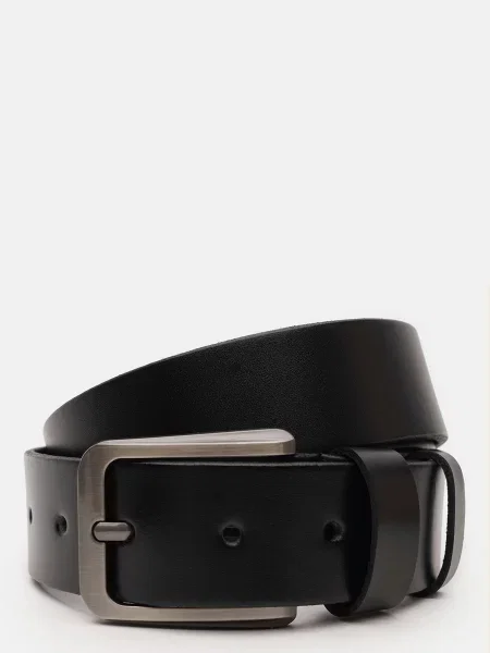 Кожаный ремень Borsa Leather черный