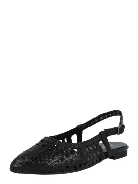 GABOR Odprte balerinke črna