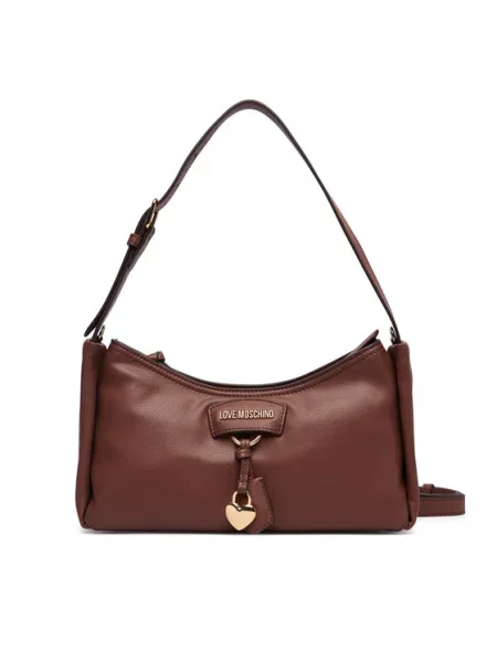 LOVE MOSCHINO Дамска чанта Charmy кафяв