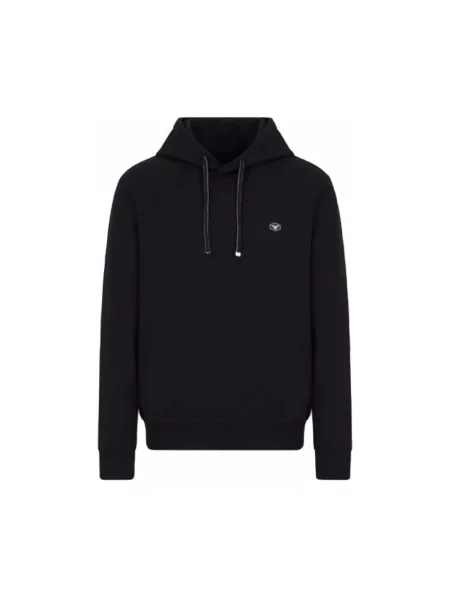 Bluza Armani z logo czarna