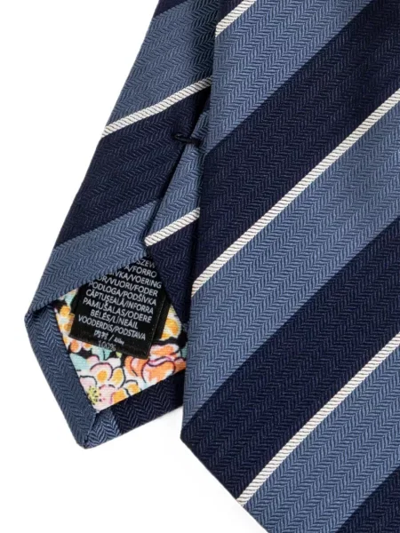 Cravată Paul Smith cu dungi albastru