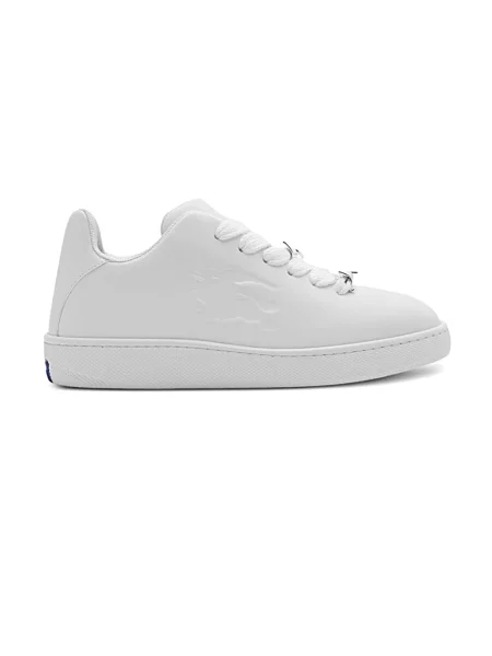 Sneakersy Burberry skórzane białe