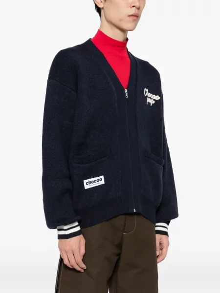 Cardigan Chocoolate tricotate albastru
