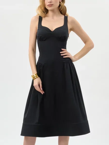 Платье Elisabetta Franchi черное