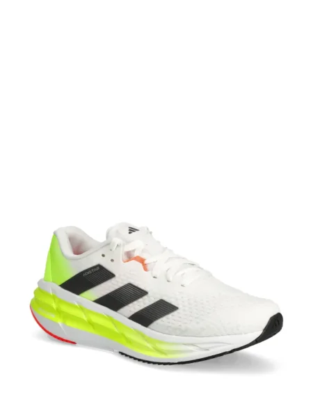 Бягане топ Adidas изрязани с принт бяло