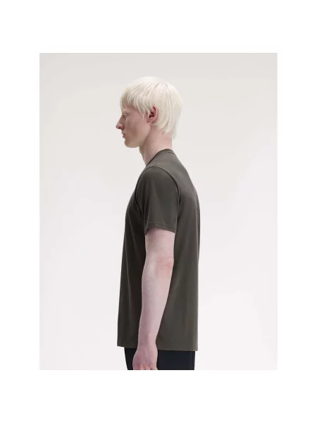 Tricou Fred Perry cu broderie verde
