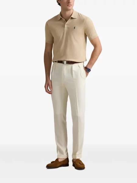 Lenvászon fürdőruha Polo Ralph Lauren piros
