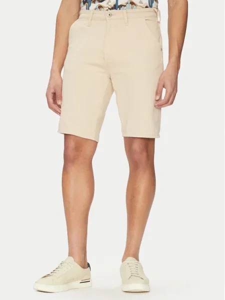 Blend Džínsové šortky béžová