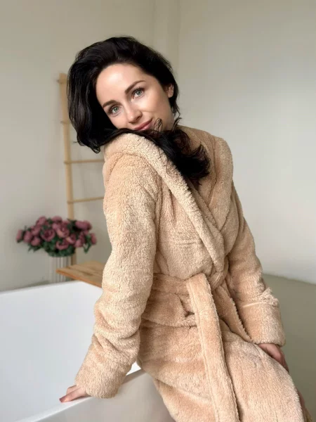 Халат Cosy бежевий