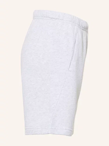 Adidas Teplákové Kraťasy světle šedá režná béžová