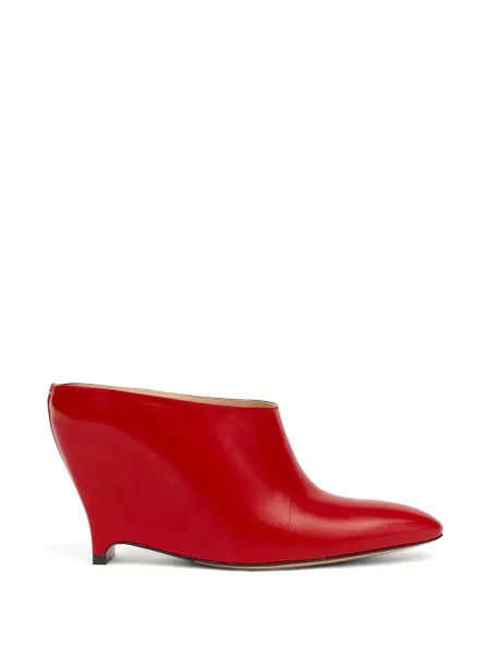 Sandale Maison Margiela din piele roșu