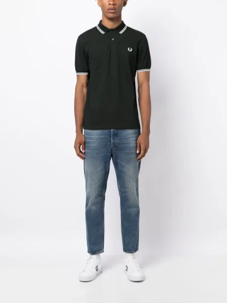 Polo marškinėliai Fred Perry žalia