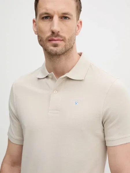 Barbour póló férfi ESSENTIALS bézs