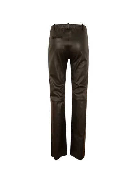 Pantaloni Stouls din piele negru