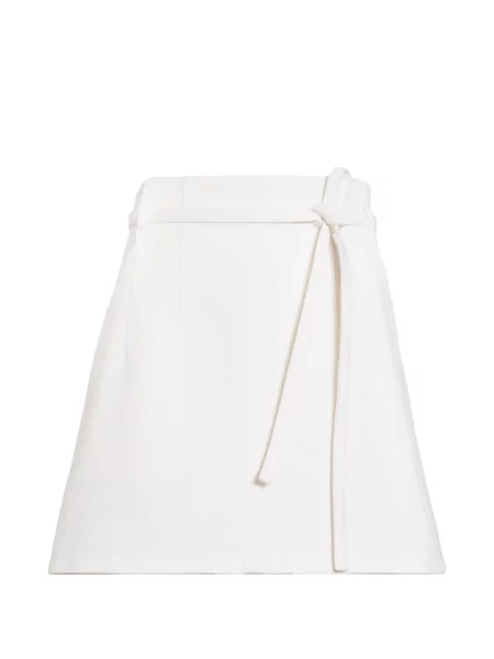 Spódnica Tanya Taylor wiązana biała