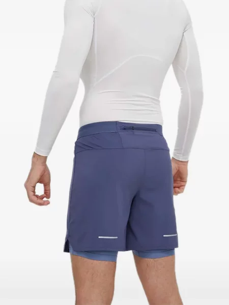 Pantaloni scurți Asics cu șireturi din dantelă alb