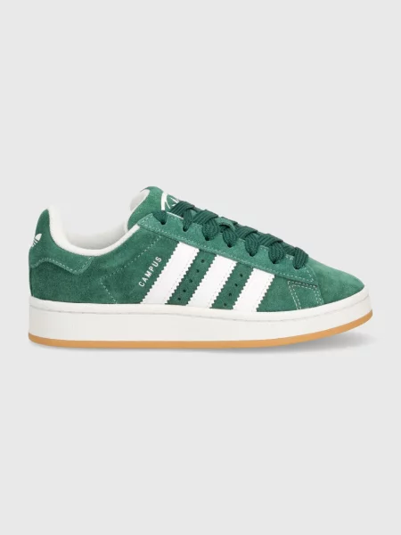 Adidas Originals sneakersy zamszowe Campus J zielony