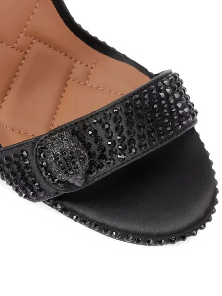 Σανδάλια Kurt Geiger London με πετραδάκια μαύρο