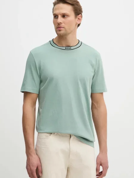 Majica BOSS Green Tee 5 zelena