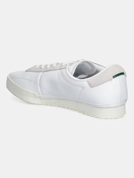 Кожаные кроссовки Lacoste белые