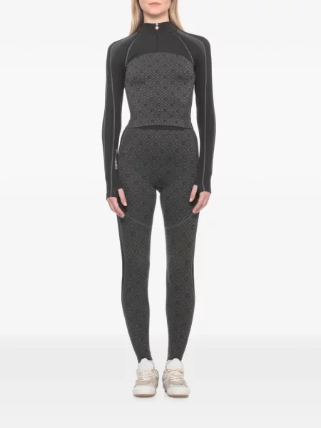 Leggings Casablanca cu imagine gri