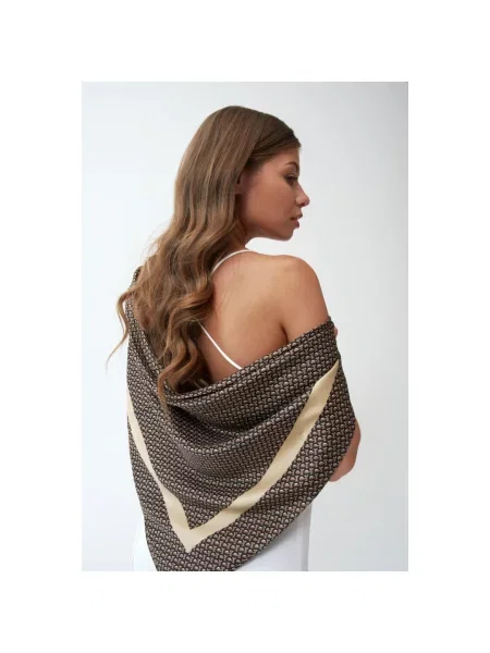 Платок Estro коричневый