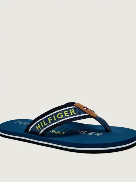 Șlapi Tommy Hilfiger albastru
