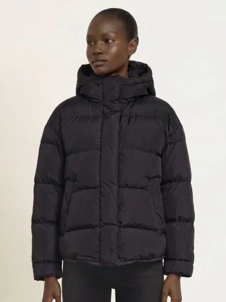 Weekend Max Mara Péřové Bundy Lusso černá