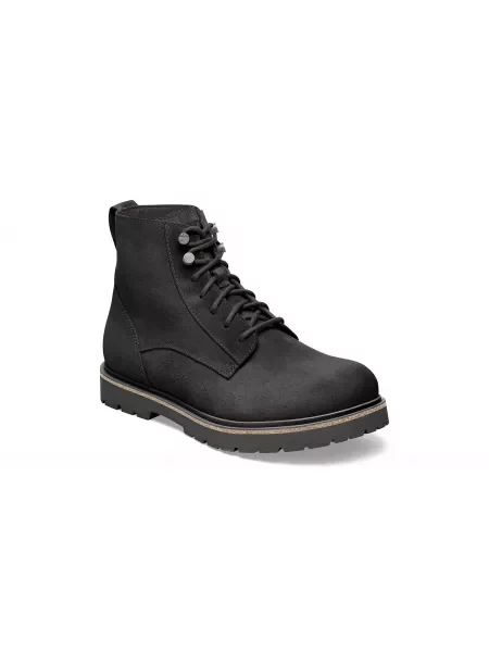 Botki Birkenstock zamszowe czarne