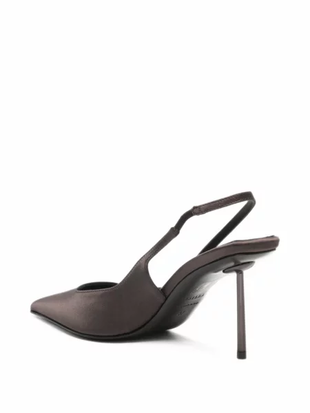 Pantofi cu toc Le Silla slingback maro
