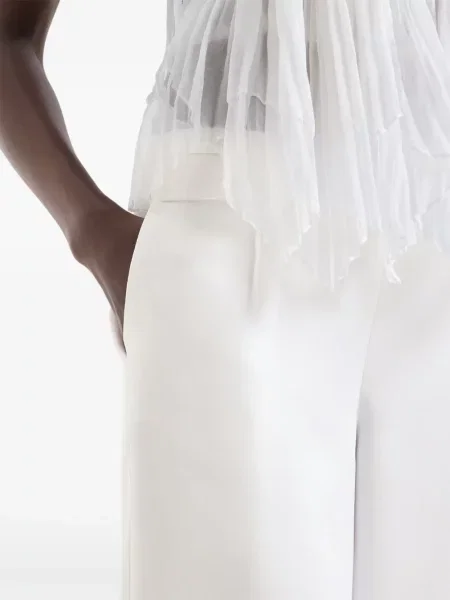 Pantaloni Genny alb