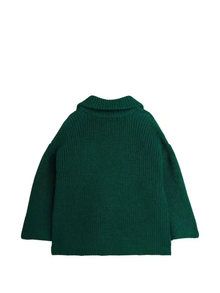 Sweter dziecięcy Mini Rodini zielony