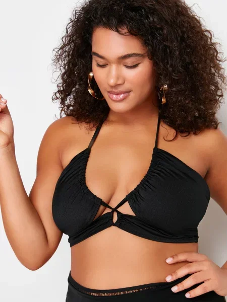 Top Trendyol cu legături negru