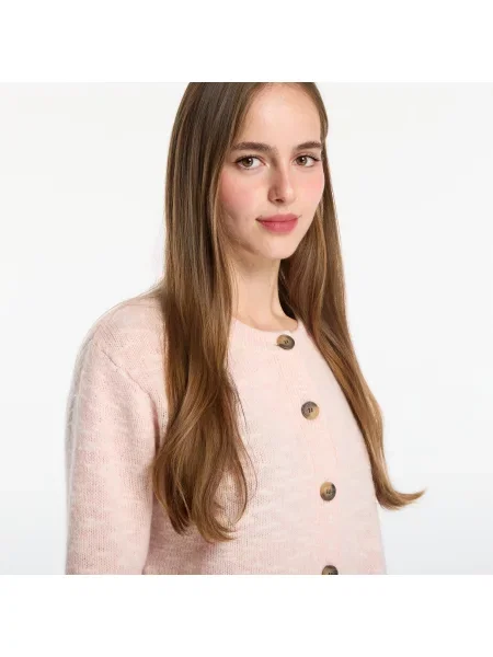 Πουλόβερ Saint Barth Janou Mouline Cardigan Pink M ροζ