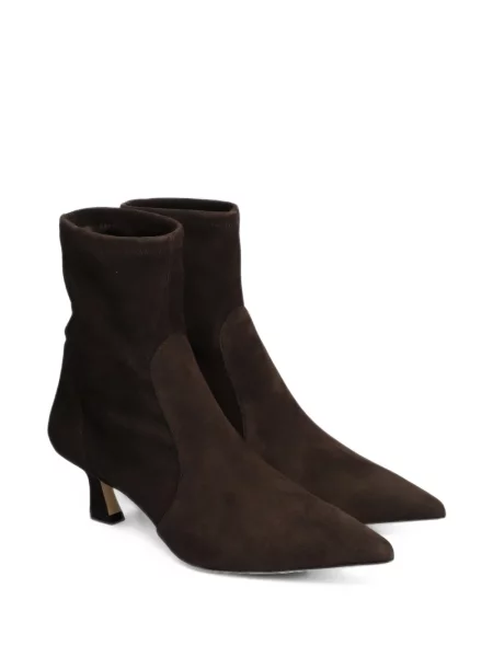 Cizme scurte Stuart Weitzman maro