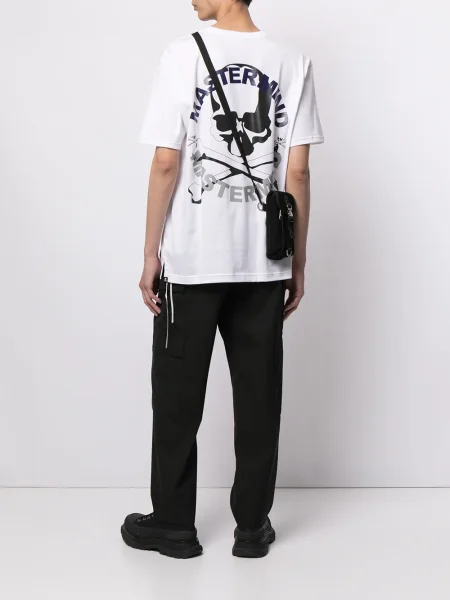 Tricou Mastermind Japan cu imagine alb