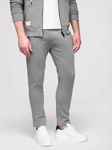 Pantaloni sport Ombre alb