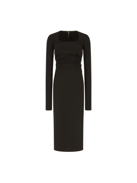 Sukienka ołówkowa Dolce And Gabbana czarna