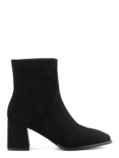 Ботильйони LeBERDES текстиль чорний