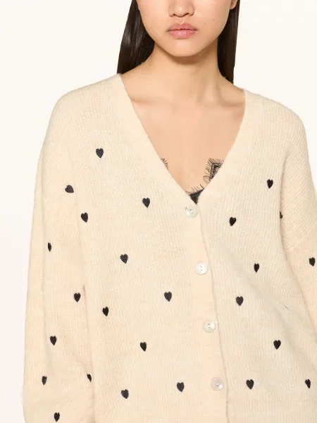 Y.A.S. Kardigan weiss czarny