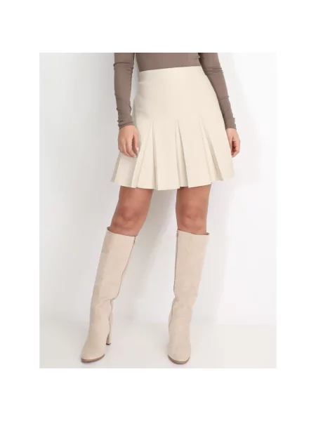 Fustă La Modeuse bej