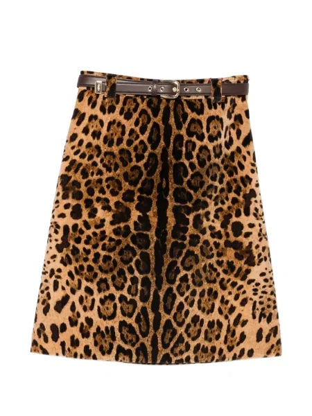 Leopárdmintás szoknya Max Mara nyomtatás