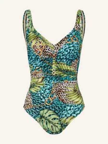 Charmline Strój Kąpielowy Modelujący Jungle Jewels gruen brązowy