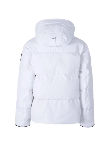 Geacă Canada Goose cu glugă alb