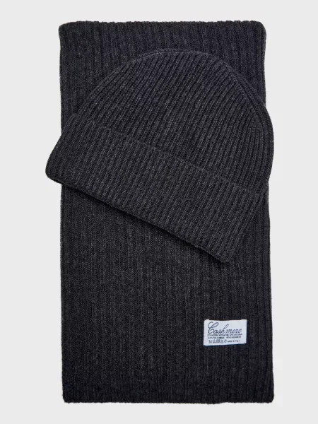 Шапка Cashmere сіра