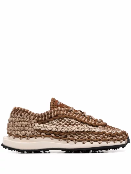 Sneakerși Valentino Garavani maro
