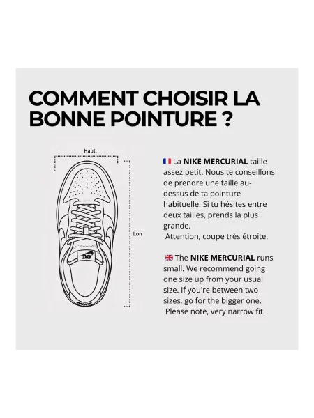 Tenisky Nike Mercurial biela