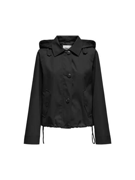 Parka Only z kapturem czarna